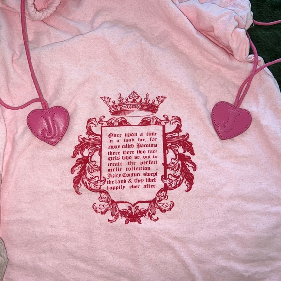 JUICY COUTURE Pink Rabbit Fur & Leather Viva La Juicy Bag Vintage Rare! NEW! - Picture 12 of 14